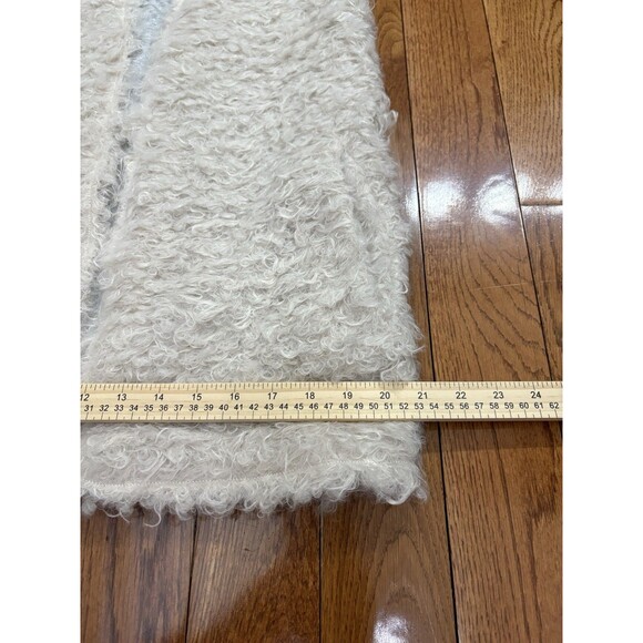 AS by DF Faux Fur Vest golden hour fur vest with pockets cream white size s new - Picture 4 of 7